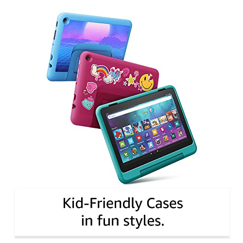 Amazon Fire HD 8 Kids Pro, 8" HD, 32GB, 2022, Rainbow Universe