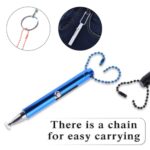 Mabor 5Pcs Mini Tablet Stylus Pens with Keychain