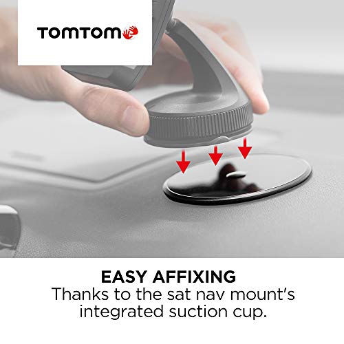 TomTom Sat Nav Adhesive Dashboard Mount Disks, Black