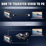 Mwin Video to Digital Converter with 10.9 cm Screen