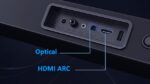 MEREDO 180W Detachable Sound Bar with Subwoofer 2.1CH