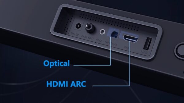 MEREDO 180W Detachable Sound Bar with Subwoofer 2.1CH