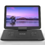 44.5 cm Portable DVD Player with 39.6 cm HD Swivel Screen