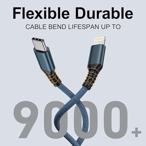3-in-1 Multi USB Charger Cable, 1.2M, 3-Pack