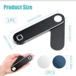 Magnetic Phone Holder for Laptop, Adjustable Side Mount