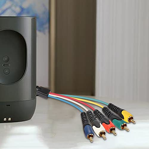 MEIRIYFA 1.5M 5-RCA Male RGB Component AV Cable