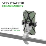 FANAUE Aluminum Phone Holder with 25mm Ball for 5.8-9.4cm Smartphones, RAM Mounts Compatible