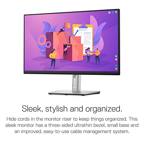 Dell P2422H 60Hz 24" FHD Monitor, IPS, 5ms, 99% sRGB, Black