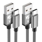Yosou 2M USB C Charger Cable 2Pack Fast Charging 3A