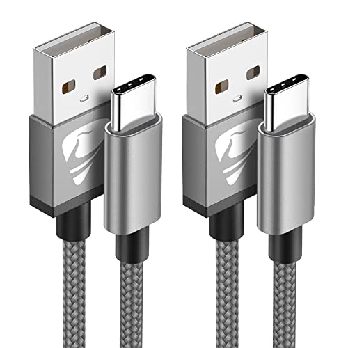 Yosou 2M USB C Charger Cable 2Pack Fast Charging 3A