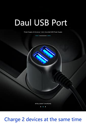 Vehicle Charger Power Cord 12V for Various GPS Devices