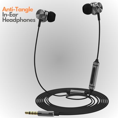 Betron BS10 Wired Earphones with Mic, 12mm Drivers