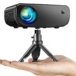 Cibest WiFi Mini Projector 1080P, 13000 Lux, w/ Bag & Tripod