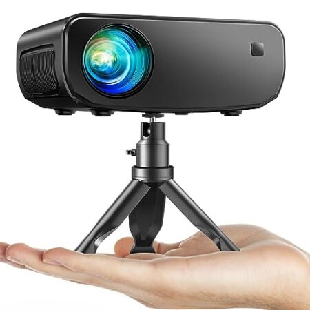 Cibest WiFi Mini Projector 1080P, 13000 Lux, w/ Bag & Tripod