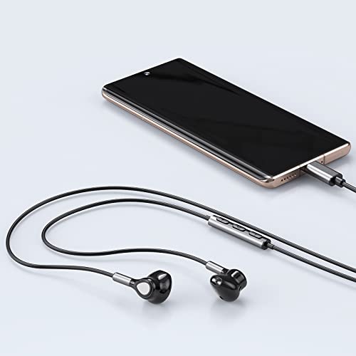USB C Earphones for Samsung Galaxy & iPad Pro/Air/Pixel