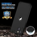 ORETECH 4-in-1 Silicone Case for iPhone 13 - Black