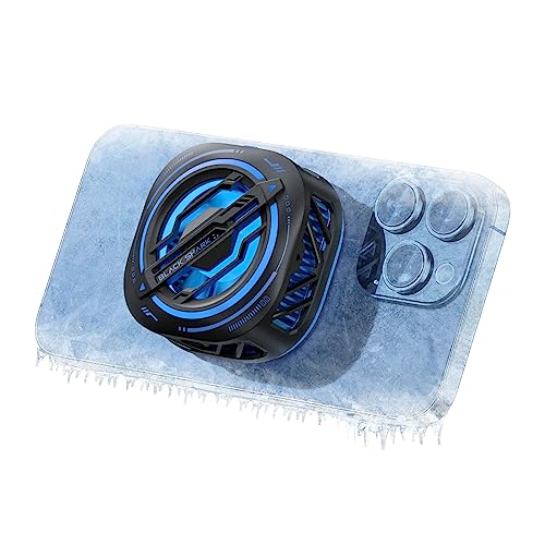 Black Shark Magnetic RGB Phone Cooler, Portable (Black)