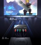 Component to HDMI Converter, 5RCA RGB+R/L Audio, 1080P