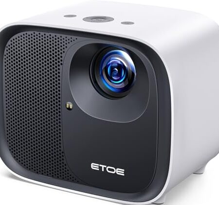 ETOE E3 Pro 4K Projector, Android TV, 600 lm, 150 cm