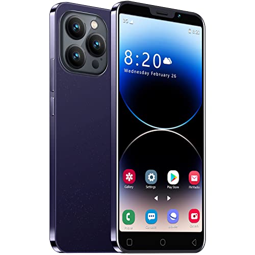 JtQtJ Smartphone, 5.0" HD, Dual SIM, 16GB, Purple