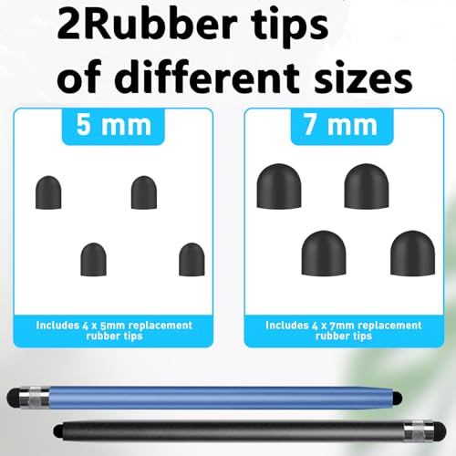 2-Pack Stylus Pens for Touch Screens, Universal