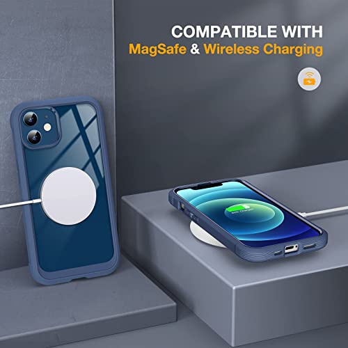 Miracase iPhone 12/12 Pro 15.5cm Case with Screen Protector