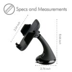 Desire2 In-Car Suction Holder for Smartphones, 360° Mount