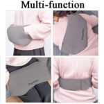 Vivo Rechargeable Electric Hot Water Bottle with Plush Belt