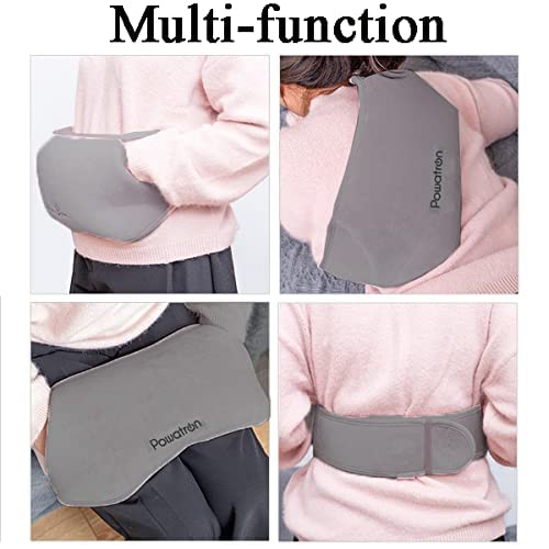 Vivo Rechargeable Electric Hot Water Bottle with Plush Belt