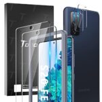TOCOL 4 Pack for Samsung Galaxy S20 FE 5G, Screen & Lens Protectors