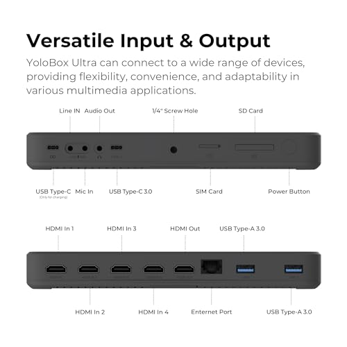 YoloLiv YoloBox Ultra All-in-One Live Streaming Switcher