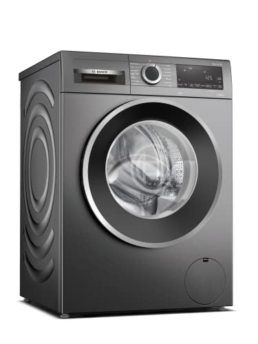 Bosch Serie 6 9kg Washing Machine, SpeedPerfect, Grey
