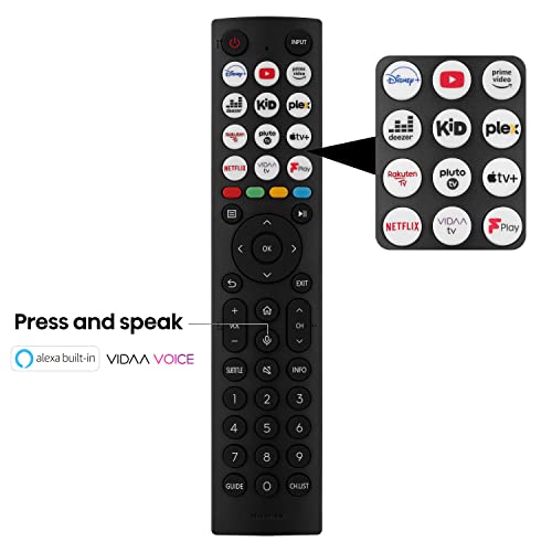 Hisense 127 cm VIDAA Smart TV 50A6KTUK - 2023 Model