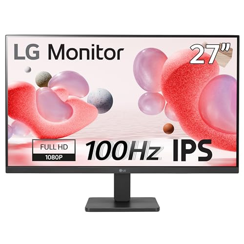 LG 27" Full HD Monitor, 100Hz, IPS, FreeSync, HDMI