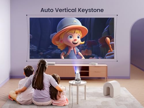 Mini Projector 15000 Lumen WiFi Bluetooth 4K Full HD 1080P