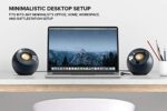 CREATIVE Pebble V2 USB-C Desktop Speakers, 8W RMS (Black)