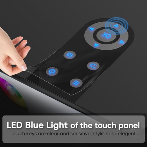 Horlat 4K 1080P WiFi Bluetooth Projector, 16000 Lumen