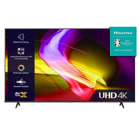 Hisense 127 cm UHD VIDAA Smart TV - Dolby Vision, Voice Remote
