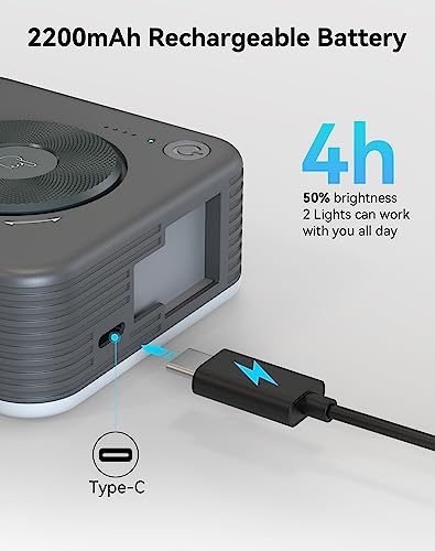SMALLRIG LED Video Light P96, 2200mAh, 2700K-6500K, Grey
