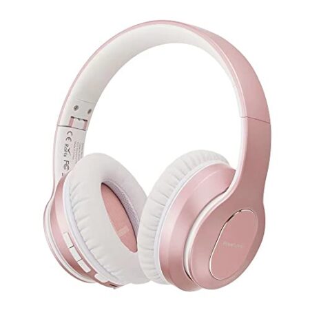 Rockpapa Kids Headphones, Wired, 85/94dB, Foldable, Mic