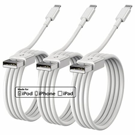 3-Pack 1m Apple MFi Certified iPhone Lightning Cable