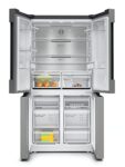 Bosch Serie 6 French Door Fridge Freezer, 183 x 91 cm, Silver