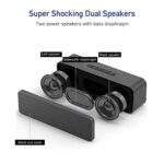 Sonkir Portable Wireless 5.0 Mini Speaker, 1500mAh, Black