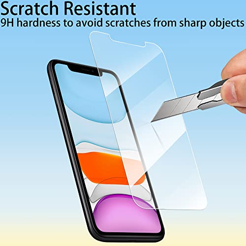 4youquality 4-Pack Screen Protector for iPhone 11/XR 6.1cm
