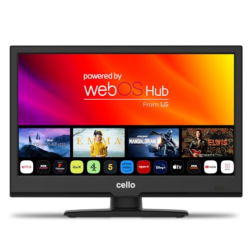 Cello 40cm Smart WebOS Full HD TV with FreeSat (2024)