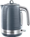 Russell Hobbs Inspire 1.7L Cordless Kettle, Grey 24363