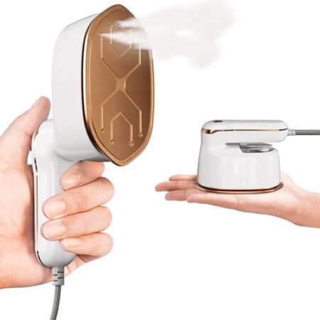 Liebssen 2-in-1 Handheld Garment Steamer, 1100W, Portable