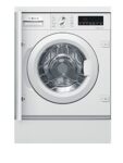 Bosch Serie 6 8kg Built-in Washing Machine, 1400rpm, White