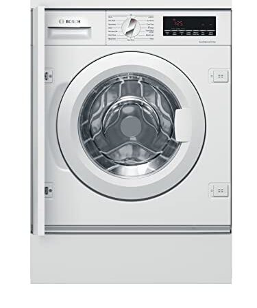 Bosch Serie 6 8kg Built-in Washing Machine, 1400rpm, White