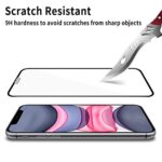 4youquality 3-Pack Full Coverage Screen Protector for iPhone XR/11